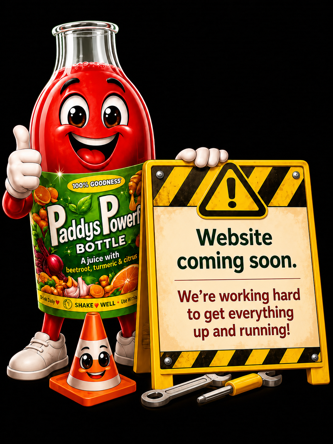 Paddy's Powerful Bottle - We're currently down for maintenance. Our website will be back online soon. Thanks for your patience!